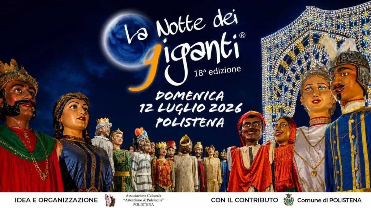 Polistena, la Notte dei Giganti 2026 arriva alla 18ª edizione