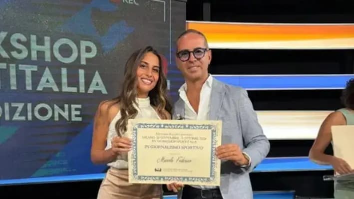 Dall’Unical a Sportitalia: la giornalista cosentina Manola Federico vince il workshop e guarda al futuro
