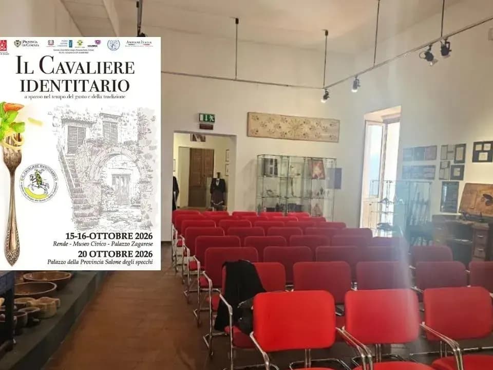 Rende e la cultura dell'identità: a Quattromiglia la prima edizione di “Il Cavaliere Identitario”