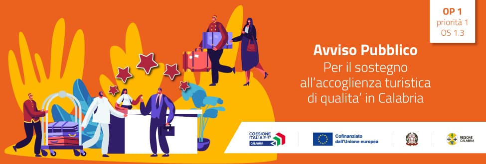 Accoglienza turistica di qualità in Calabria: 50 milioni di euro per il bando regionale a sostegno delle strutture ricettive